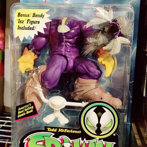 Spawn -The Maxx Action Figure Deluxe Edition with WHITE Isz Figure- 1996 - Picture 1 of 14